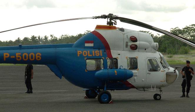 Polisi gunakan helikopter awasi keamanan jelang pilkada