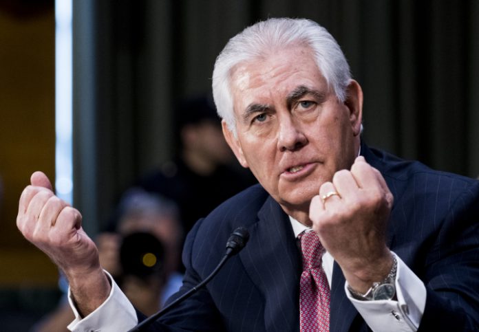 Secretary of State nominee Wayne Tillerson Confirmation Hearing