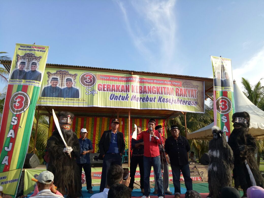 Jika terpilih, Ayah Panton akan bangun Pabrik Saus di Aceh Utara