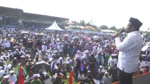 Pasangan Zulwanda kampanye akbar di Stadion Sabang Merauke