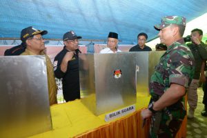 Gubernur Aceh tinjau kesiapan Pilkada