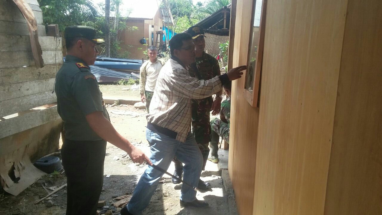 500 rumah hunian sementara untuk Pidie Jaya selesai dibangun