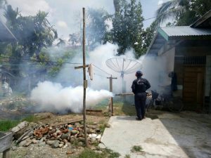 Cegah DBD, Dinkes Aceh Utara lakukan fogging