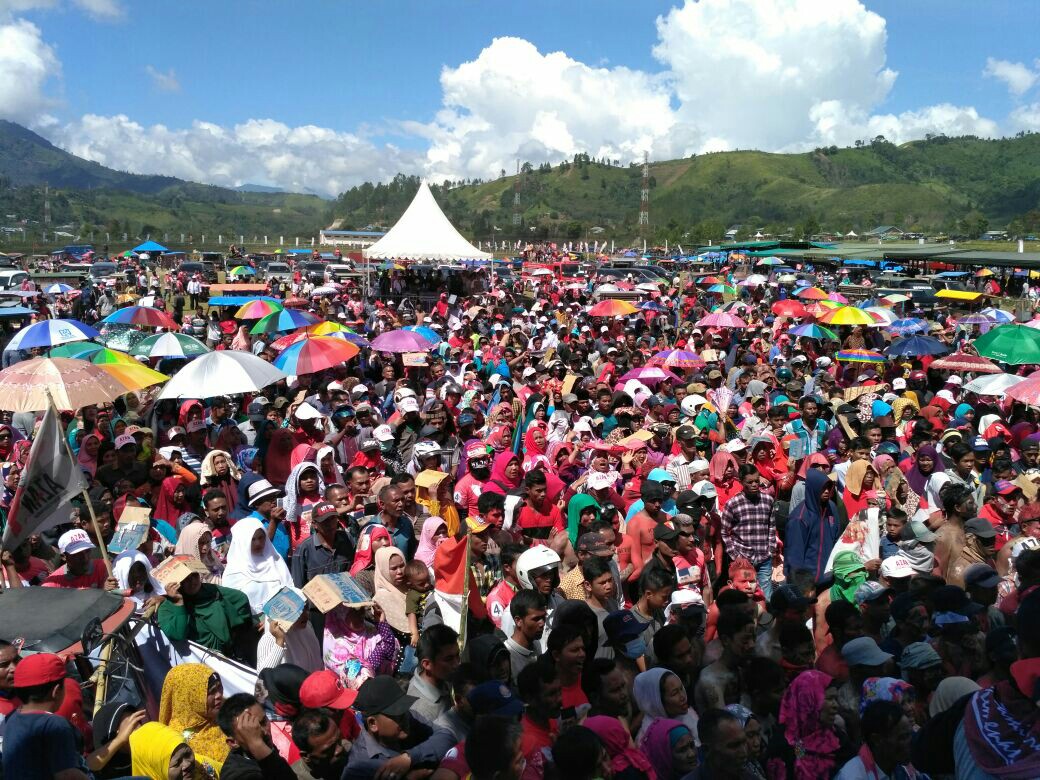 Ratusan ribu massa hadiri kampanye AZAN di Aceh Tengah