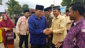 Awali tugas, Nasaruddin letakkan batu pertama Mesjid Nurul Iman 