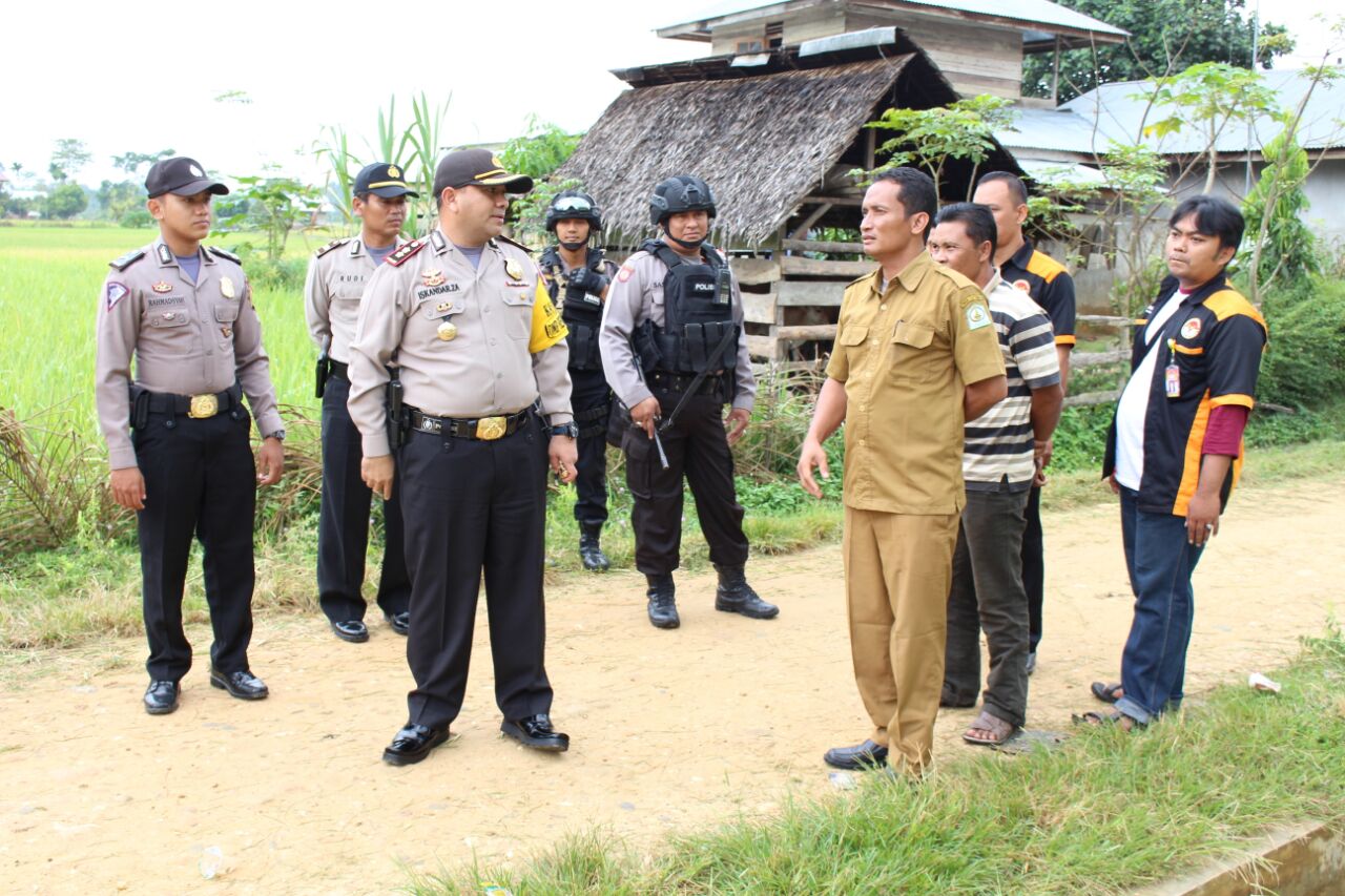 Kapolres Langsa patroli langsung ke TPS