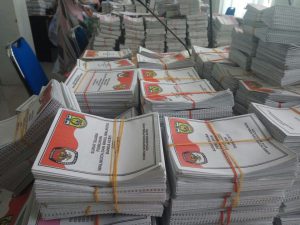Besok, pengganti surat suara yang rusak akan tiba di Banda Aceh