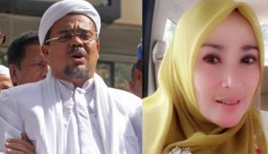 Rizieq Shihab dan Firza Husein mengklaim chat seks yang beredar di medsos adalah fitnah. (lensaindonesia.com)