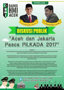Besok, HMI bahas diskusi soal Aceh dan Jakarta pasca pilkada