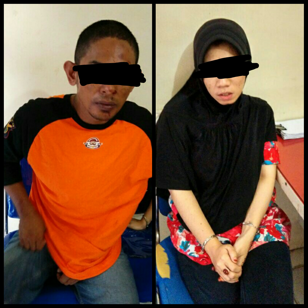 Oknum Polda Aceh tertangkap gunakan sabu bersama teman wanitanya