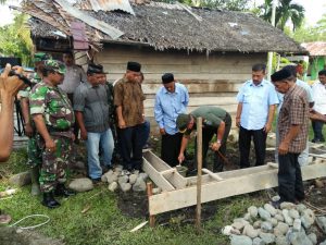 Kodim Pidie bedah rumah untuk lanjut usia