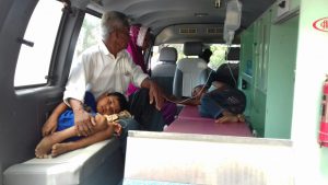 Anak-anak Simpang Kramat Aceh Utara keracunan siomay