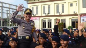 Ratusan pasukan BKO di Lhokseumawe dilepas