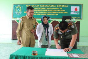 Bantu penderita Thalassaemia, Kodim Aceh Timur sepakati perjanjian dengan POPTI