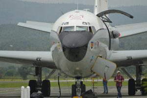 Foto: Pesawat militer AS di Bandara SIM Aceh Besar