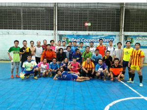  Pelajar dan Mahasiswa Aceh Singkil-Jogja Silaturahmi dengan uji tanding futsal