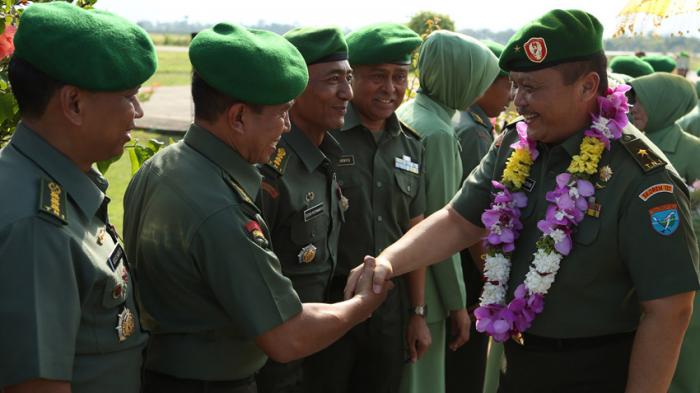 Moch Fachrudin jadi Pangdam IM, Tatang dipindahkan ke Pangdam Diponegoro