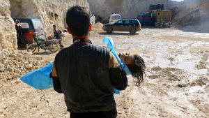 Serangan kimia di Suriah jadi 86 orang, termasuk anak-anak