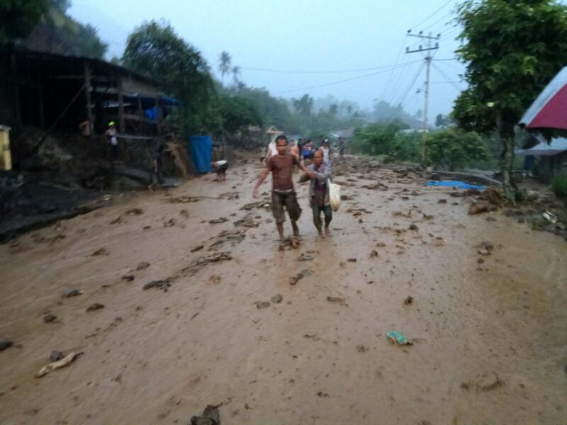 Pengungsi akibat banjir bandang di Agara mencapai 2.476 jiwa