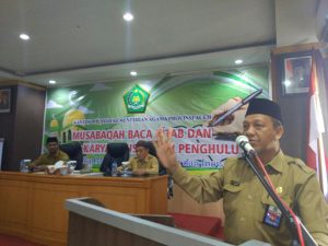 Kemenag Aceh gelar lomba baca kitab dan karya tulis untuk penghulu