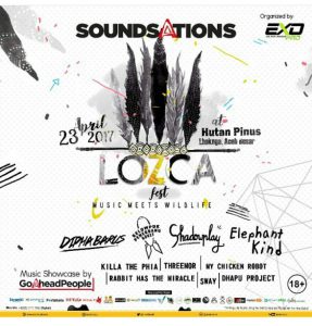 Pertama di Aceh, OZ Radio buat Lozca Fest di Pantai Cemara Lhoknga