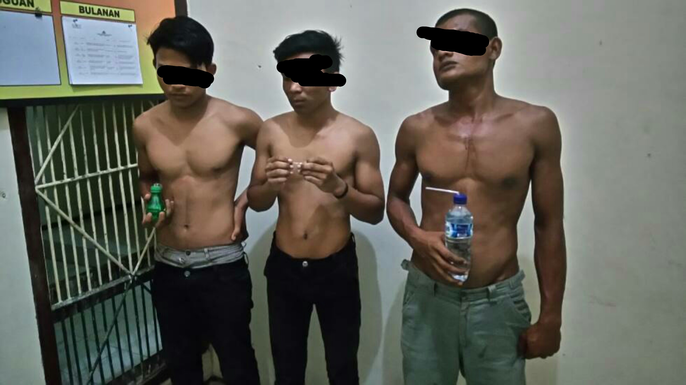 Pesta sabu, tiga pria Aceh Utara ditangkap masyarakat