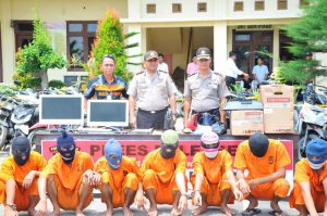 Polres Langsa tangkap 14 tersangka kasus kejahatan pidana