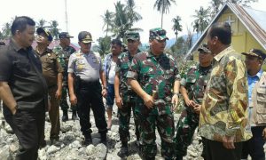 Tinjau lokasi banjir, Pangdam IM akan laksanakan karya bakti bersama warga