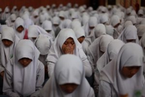 SMP IT Luqmanul Hakim Aceh gelar doa bersama sambut UN