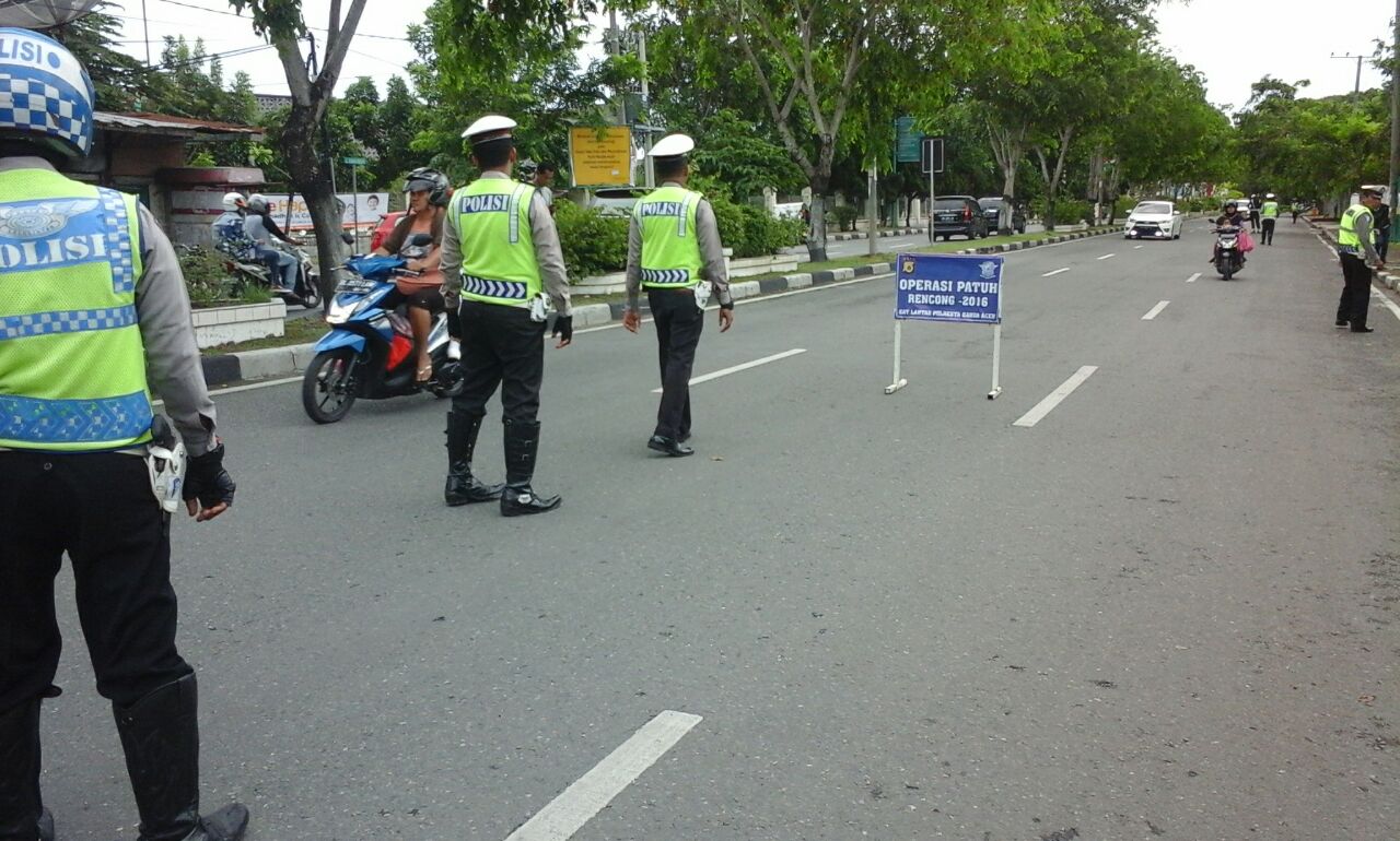 Selama Operasi Patuh Rencong, 51 pelanggar ditindak di Banda Aceh