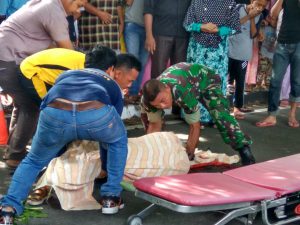 Kecelakaan beruntun di Ingin Jaya, 1 meninggal 4 luka-luka