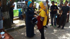 Jelang Ramadhan, Polisi Syariat di Lhokseumawe razia pakaian ketat