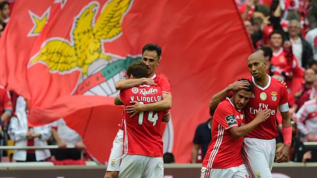 Benfica juarai liga Portugal untuk keempat kali secara beruntun