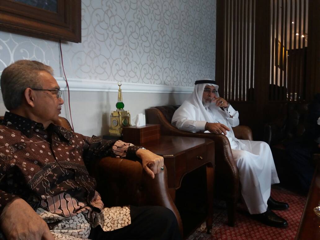 Gubernur Zaini bahas investasi dengan Dubes Arab Saudi