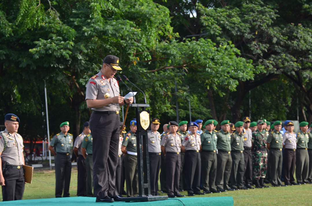 Besok JK ke Aceh, aparat gelar apel pasukan pengamanan VVIP