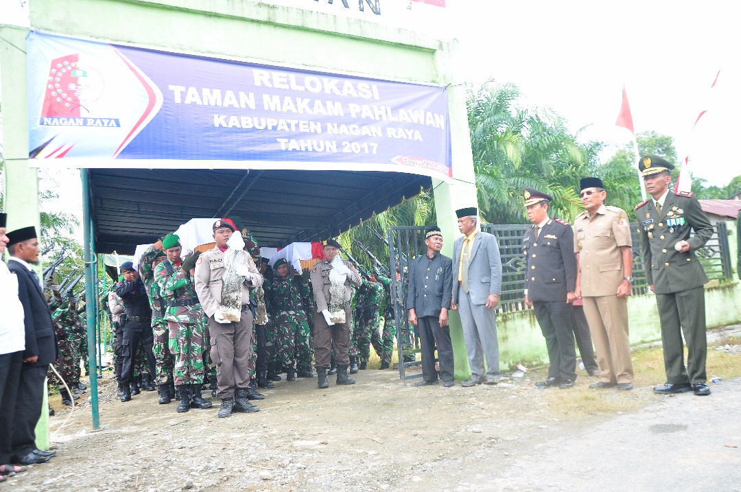 Alami penyempitan, 13 makam Pahlawan perang Cumbok direlokasi