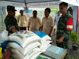 Menjelang Ramadhan Dandim cek stok beras di Pidie