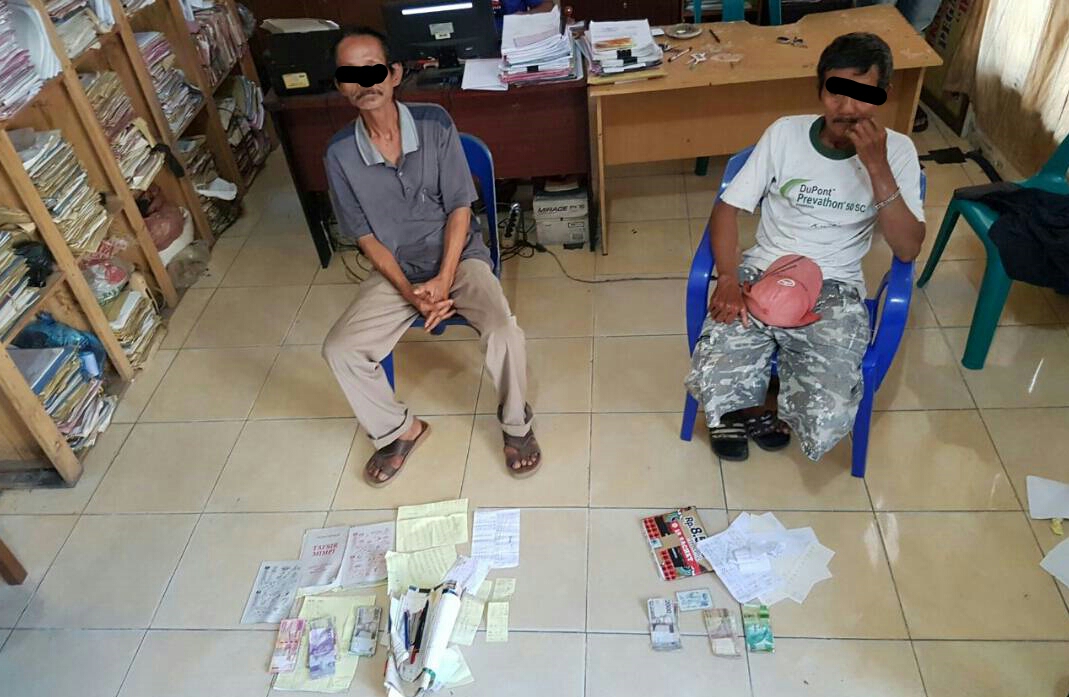 Dua agen judi togel di Lhokseumawe diringkus polisi