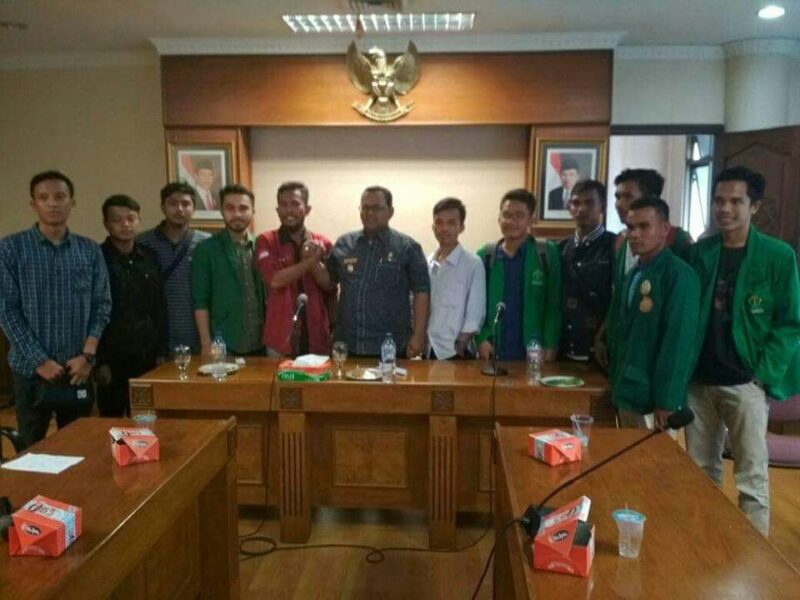 Mahasiswa audiensi dengan Pemkab Aceh Utara, ini yang dibahas