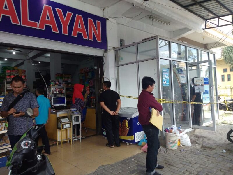 ATM BRI di Gampong Pineung diduga akan dibobol