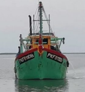 Polda Aceh berhasil amankan kapal ikan berbendera Malaysia