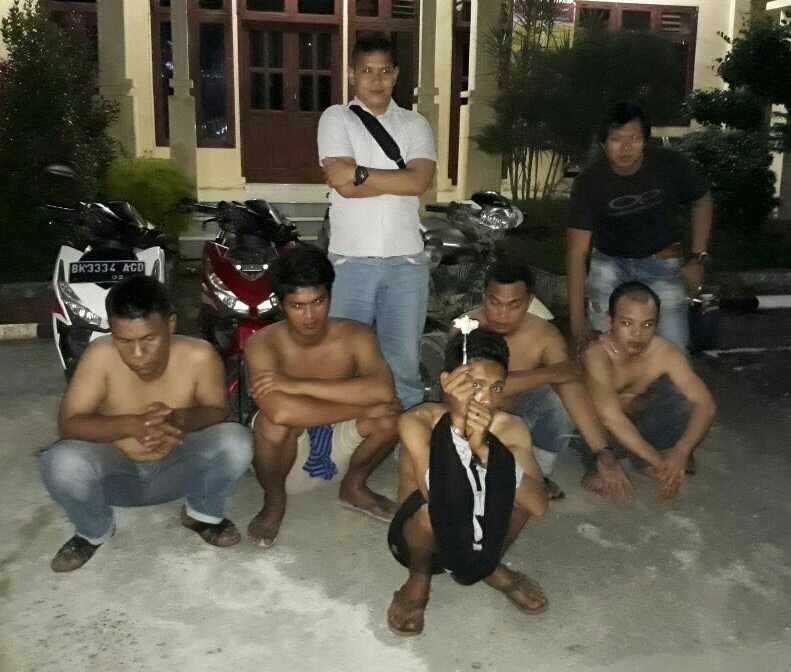 5 pelaku curanmor berhasil dibekuk Polres Langsa