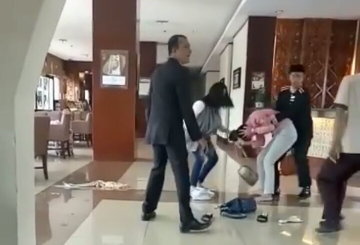 Begini kronologis dua perempuan yang bertikai di Hotel Hermes