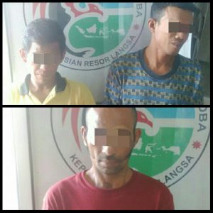 PhotoGrid_1515664850012 Polres Langsa tangkap 3 orang penyalahgunaan narkotika
