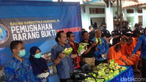 BNN musnahkan 40,1 sabu dari jaringan internasional di Aceh Timur