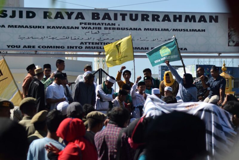 Dukung AKBP Untung dan tolak LGBT, 147 ormas di Aceh gelar aksi
