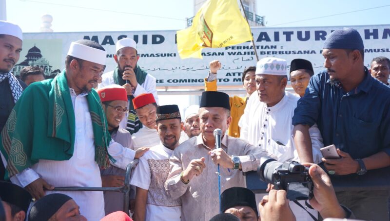Ikut aksi tolak LGBT, Gubernur Aceh: Kita tak bisa salahkan Pak Untung