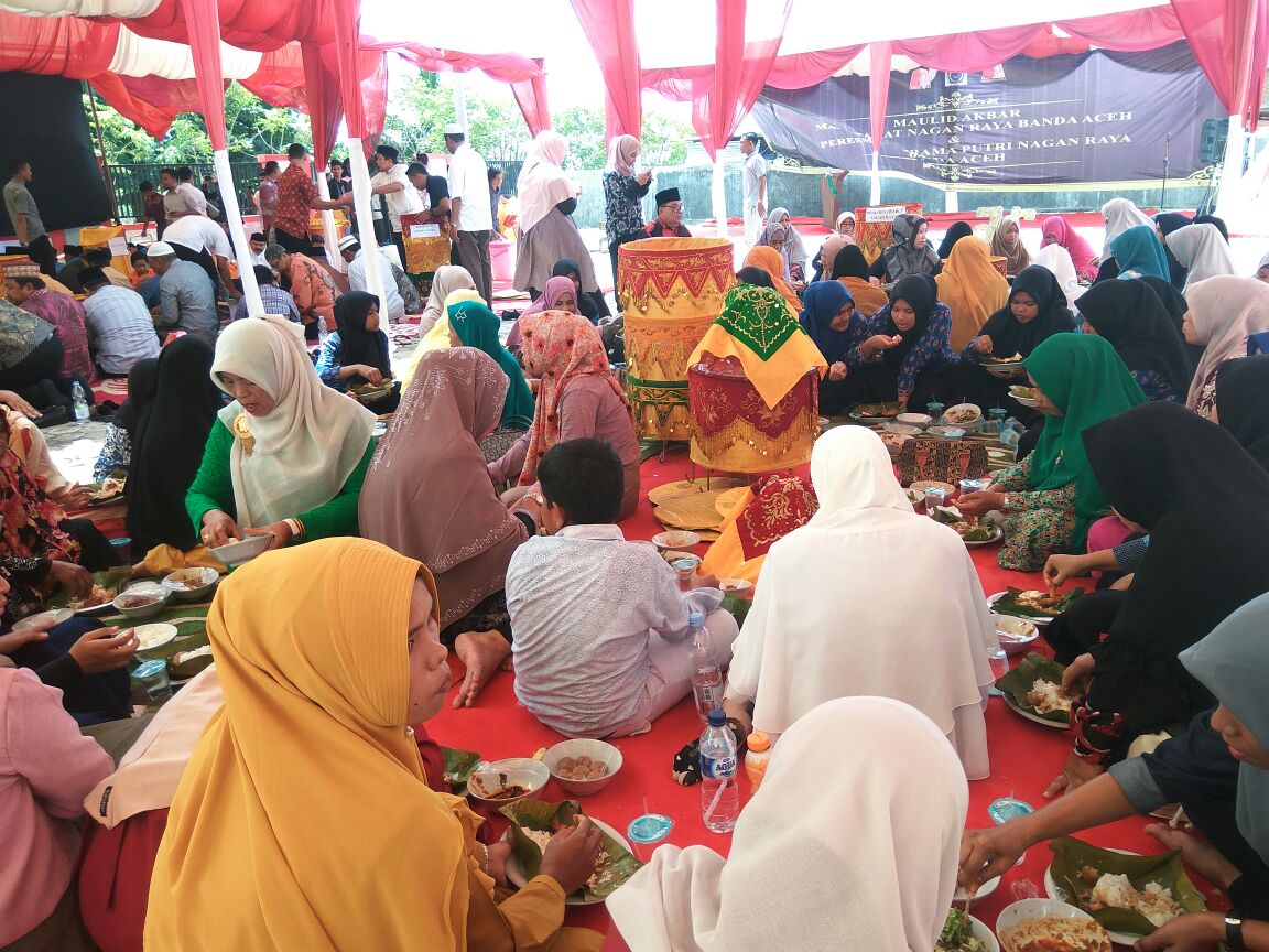 Masyarakat Nagan Raya gelar maulid akbar di Banda Aceh 