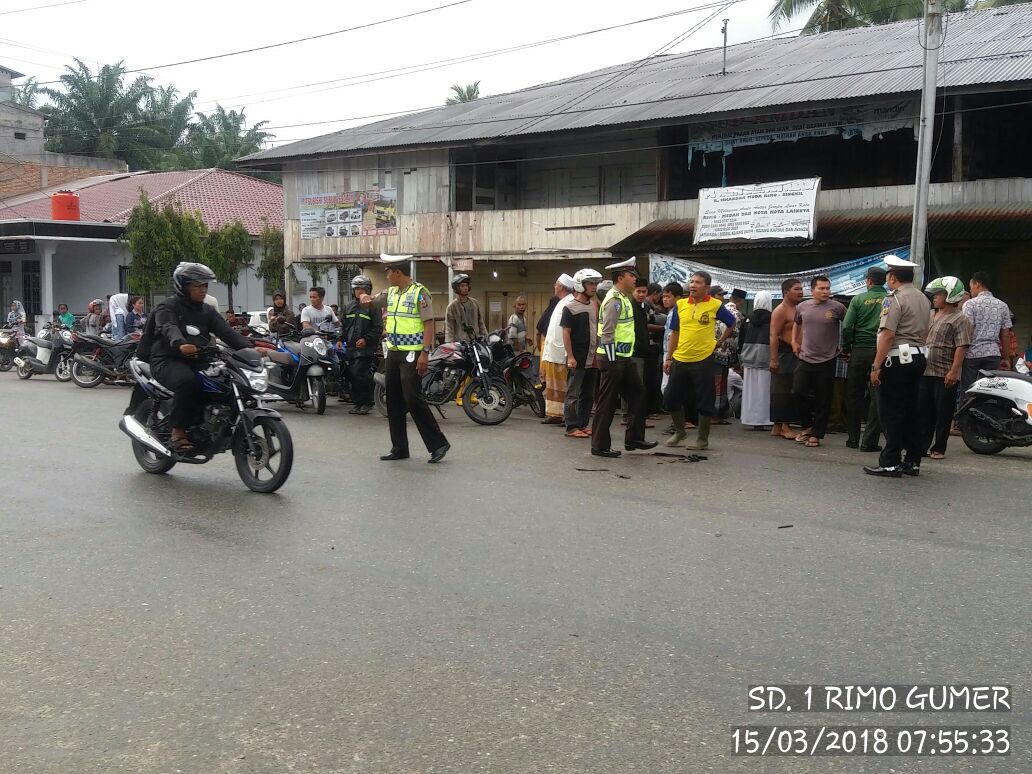 Kecelakaan maut antara motor di Aceh Singkil, seorang pengendara meninggal