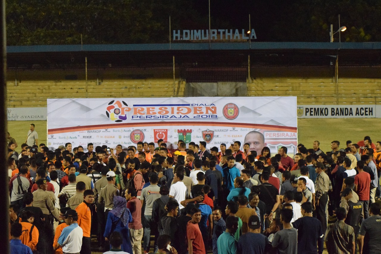 Foto: Kalahkan Blitar United 5-0, Persiraja juara Piala Presiden